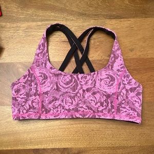 Ivivva Double Crossed Back Sports Bra